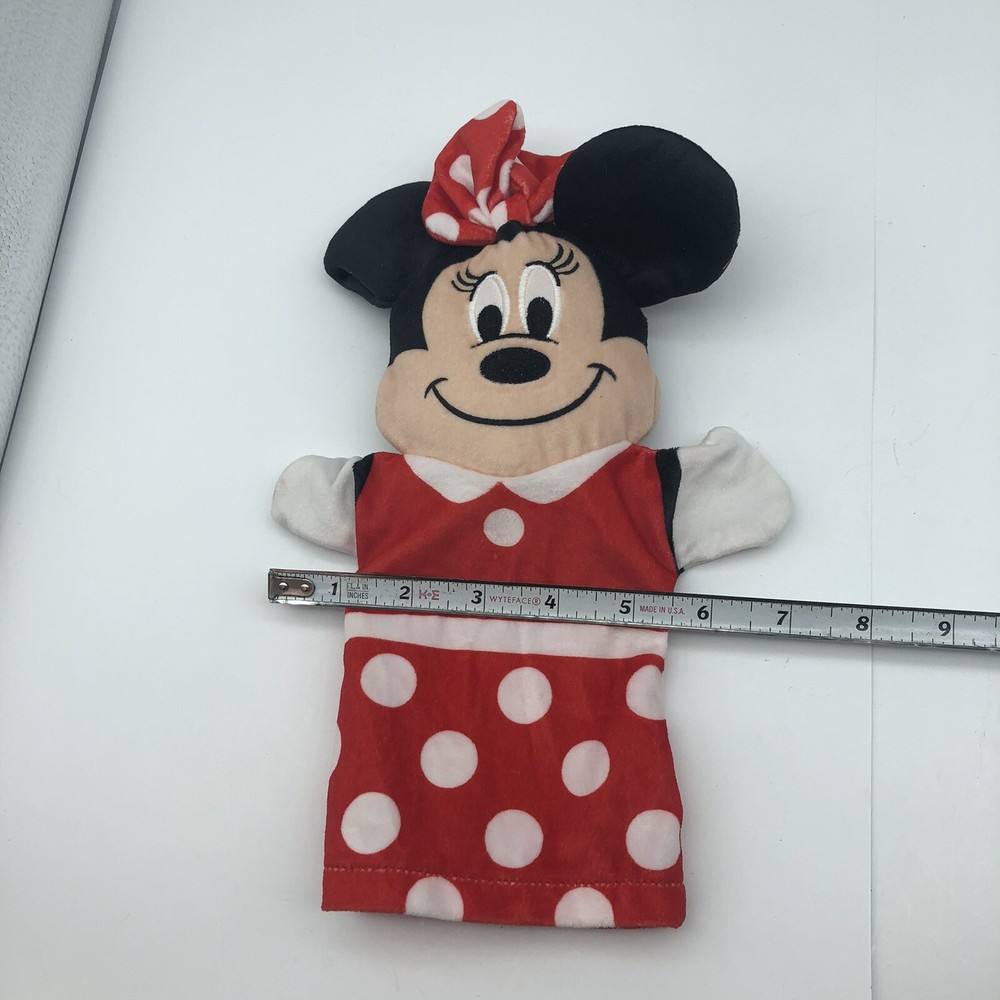 Disney Minnie Mouse hand puppet pretend play