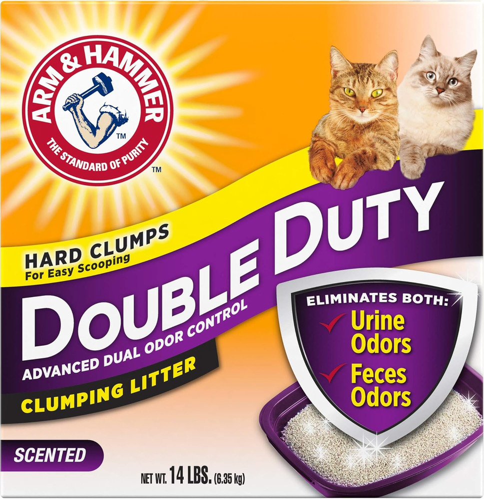Double Duty Litter, 14 Lbs (Packaging May Vary)