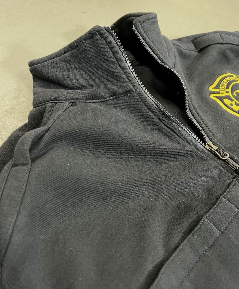 First Tactical Black Tactix Softshell 1/4 Zip Fire Dept. Jacket Large 🔥