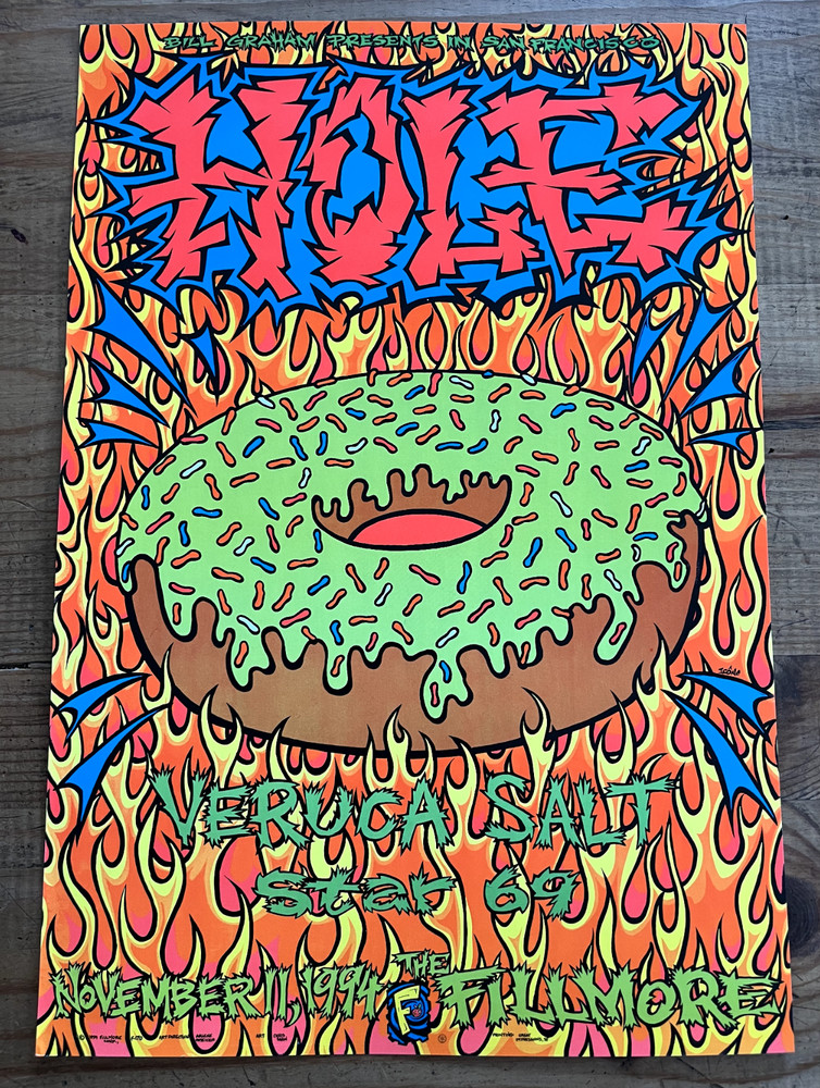 Hole Concert Poster - Fillmore - 1994