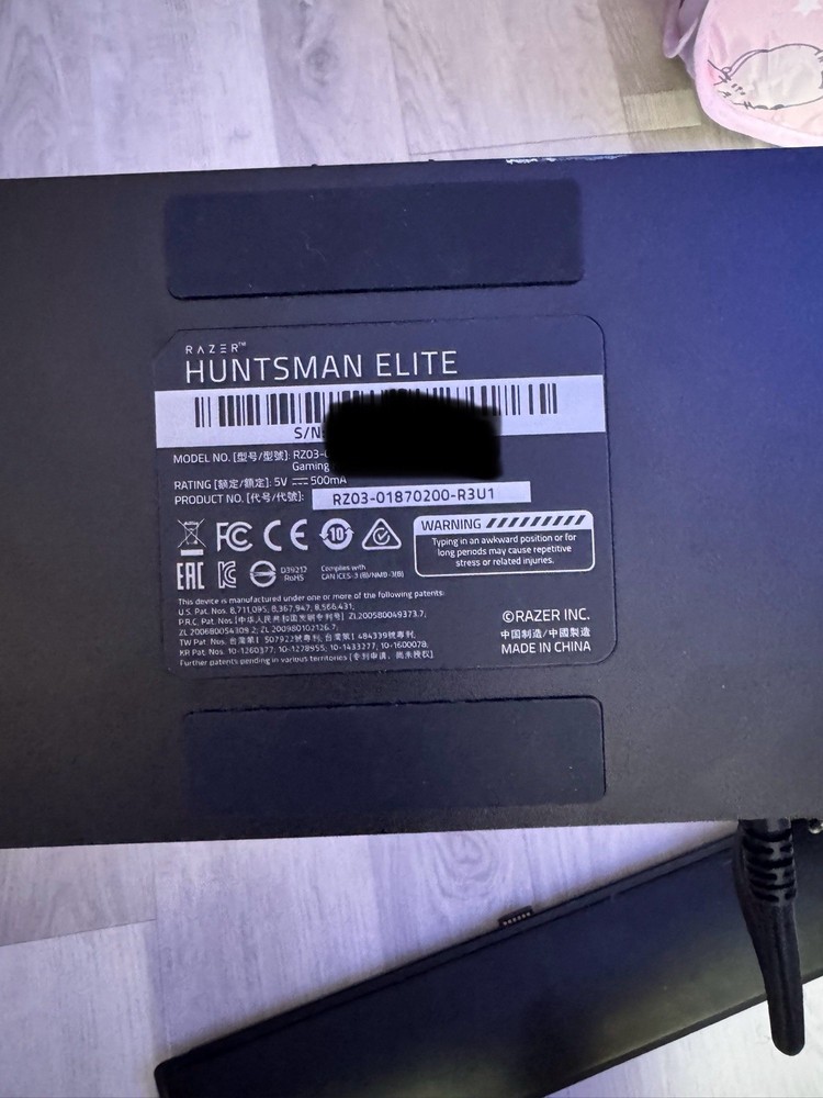 Razer Gaming Keyboard And Mouse Combo