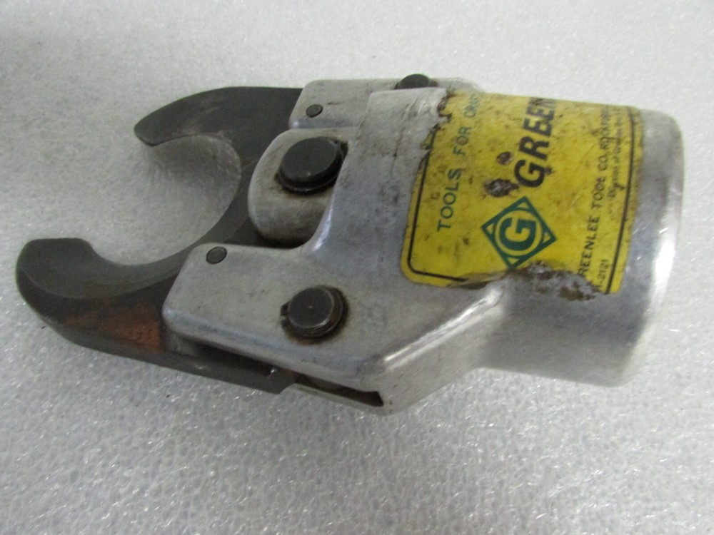Greenlee 750 Hydraulic Wire Cable Cutter Head Only