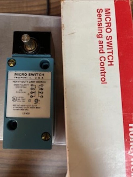 Honeywell Switch LSN2B LIMIT SWITCH 10 AMP 600VAC