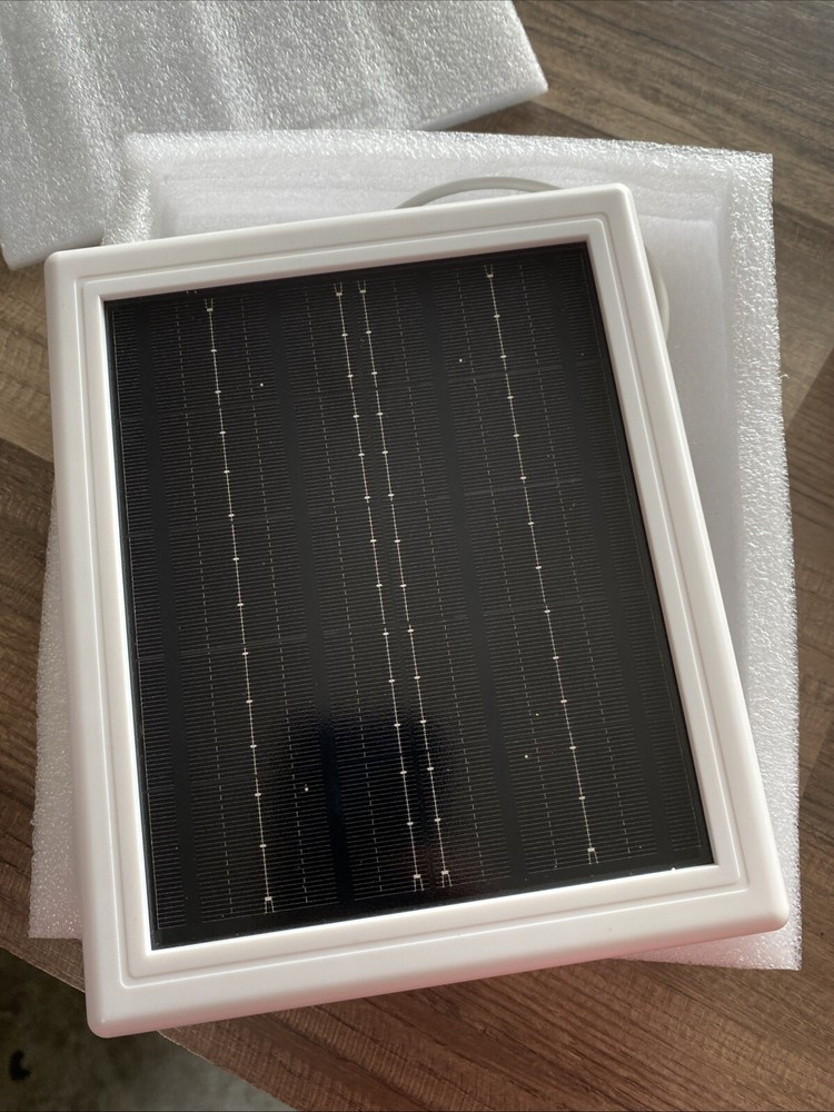 Solar Panel for Ring Doorbell, 5W Solar Panel Camera Charger Cable Compatible/aw