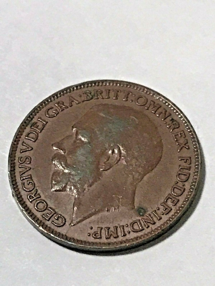1921 Great Britain Farthing VF++ #19239