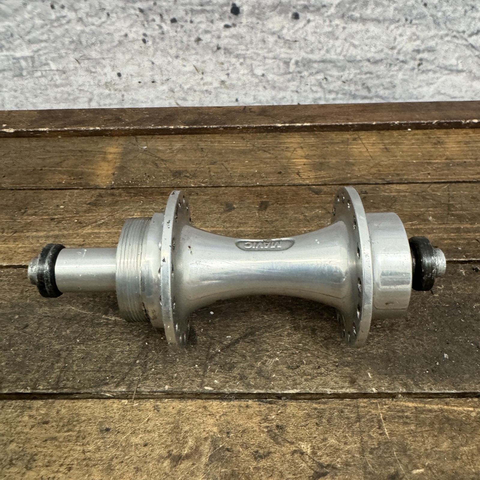 Vintage Mavic 500 Rear Hub 32H BSA Threaded Freewheel Road Bike Hub 126mm