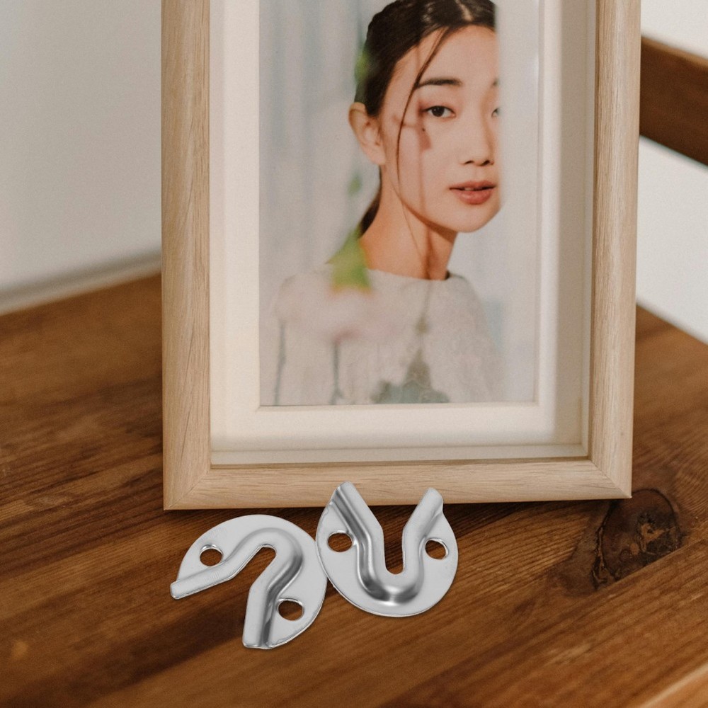 10 Pcs Hanging Accessories Picture Hangers for Frames Interlocking Buckle