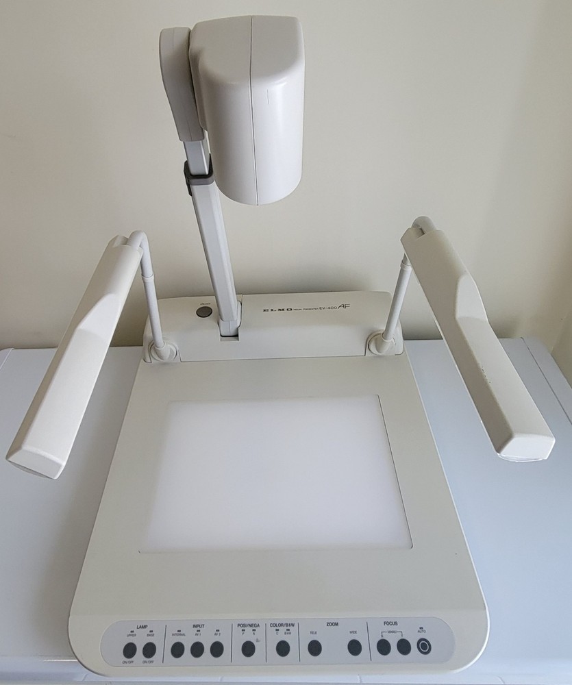 USED - Elmo EV-400AF Visual Presenter Auto-Focus Camera Overhead Projector