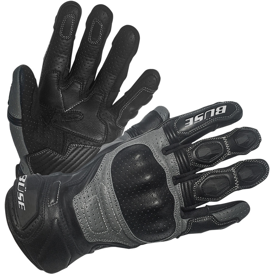BUSE Miles grey motorcycle gloves