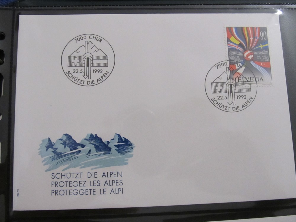 Switzerland 1992 FDC LR119F91