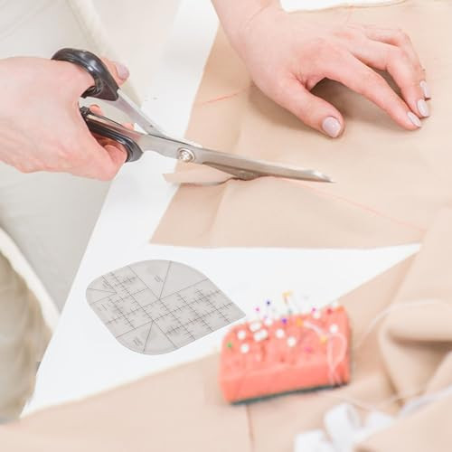 Acrylic Sewing Curved Corner Ruler,Sewing Patchwork Ruler Sewing Template