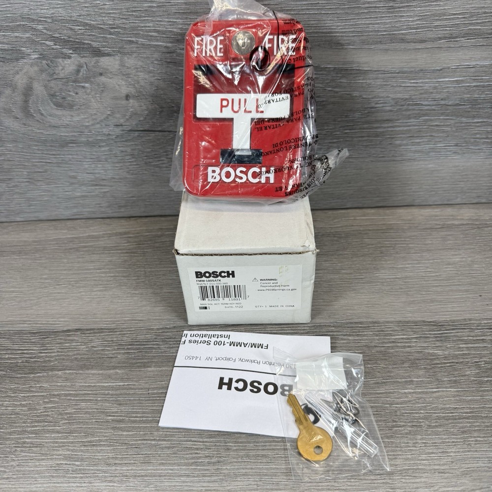 Bosch FMM-100SATK Single Action Manual Pull Station Red
