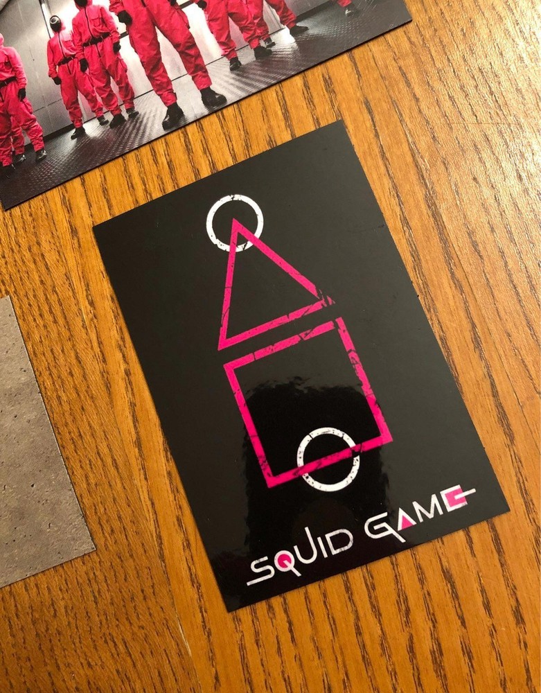 Squid Game fridge magnets