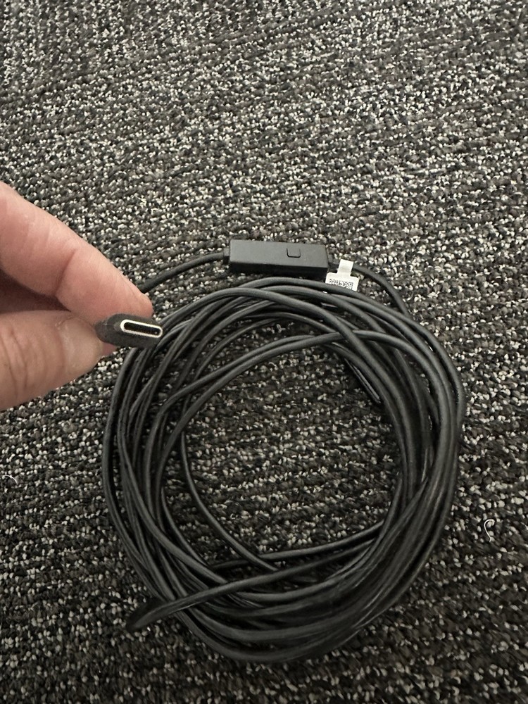 Camera with Light 5MP HD Borescope Snake Camera for Sewer Pipe Automotive Engine