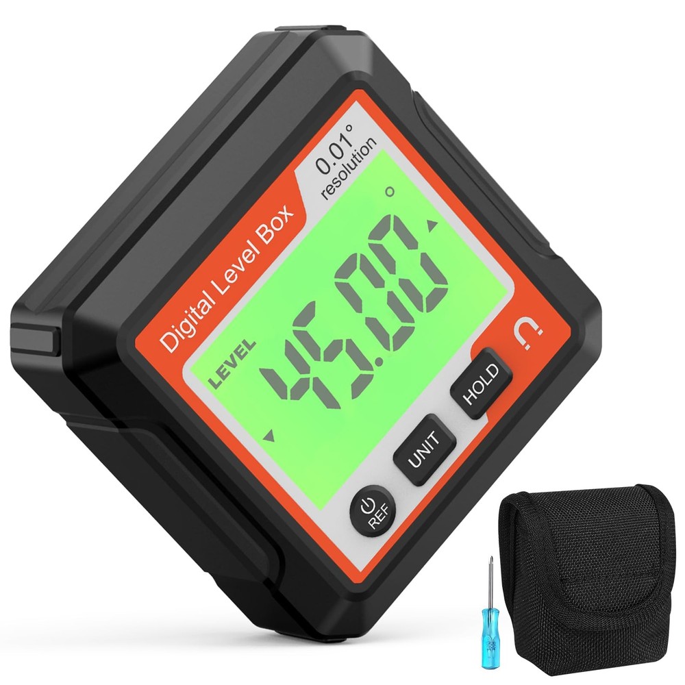 Digital Level Angle Gauge Meter Magnetic Electronic Level Angle Finder Tool