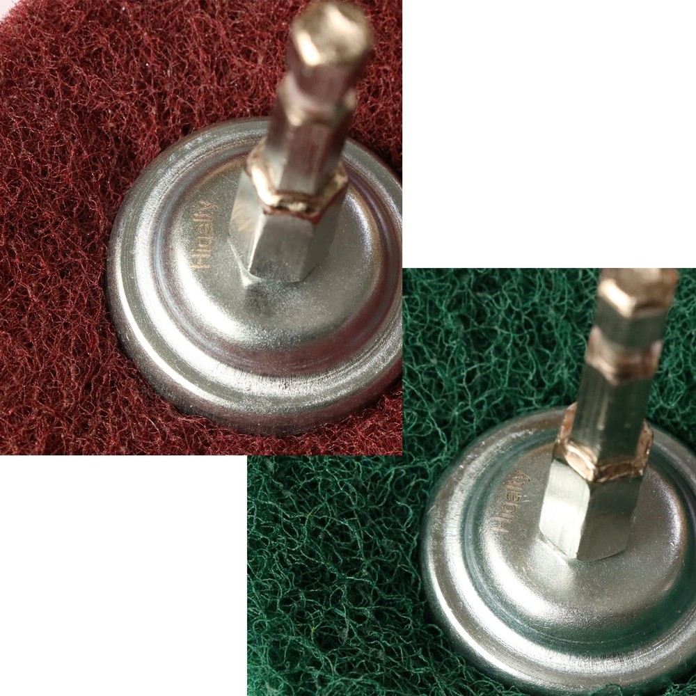 6PCS Non Woven Buffing Wheel Drill Kit