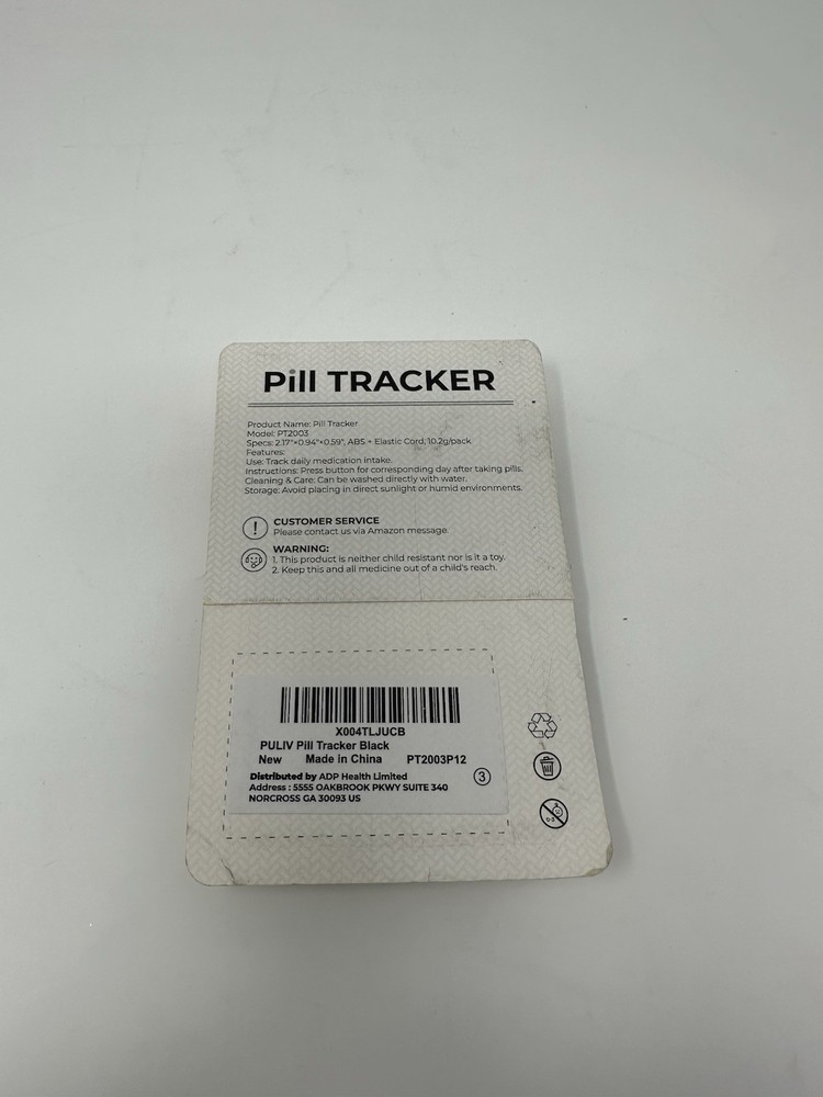 Reusable Pill Reminder for Different Bottles, Arthritis-Friendly Pill Tracker