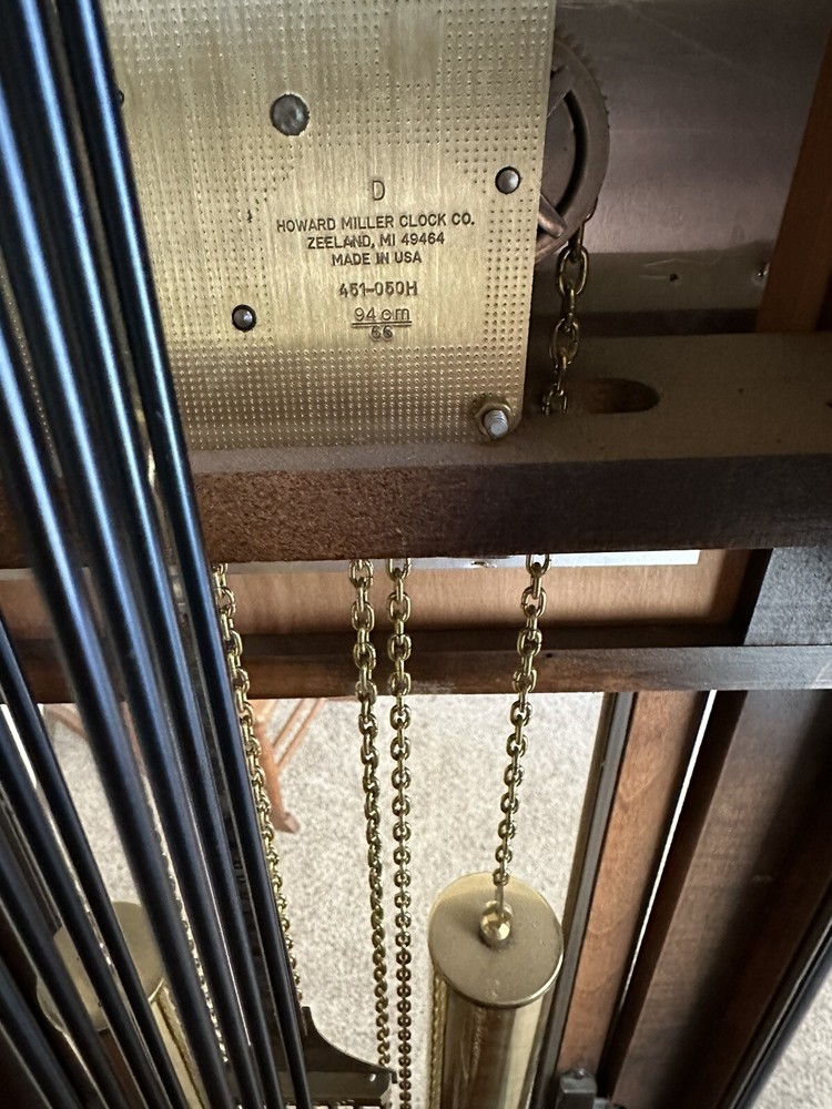howard miller grandfather clock