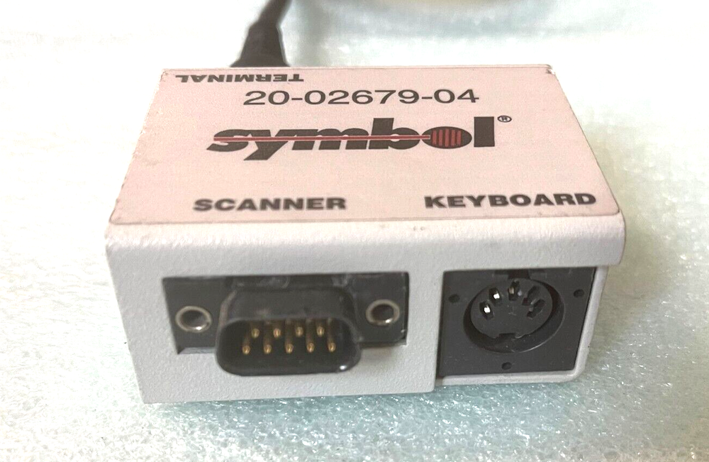 USED PULLS SYMBOL TECHNOLOGIES POS JUNCTION BOX & CABLE 20-02679-04 RM2-CMP29