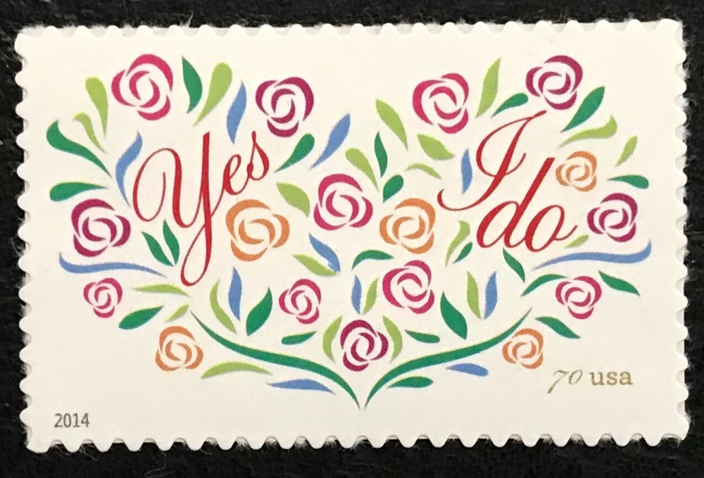 2014 Scott #4881 - 70¢ - WEDDING - YES I DO! - Single Mint NH