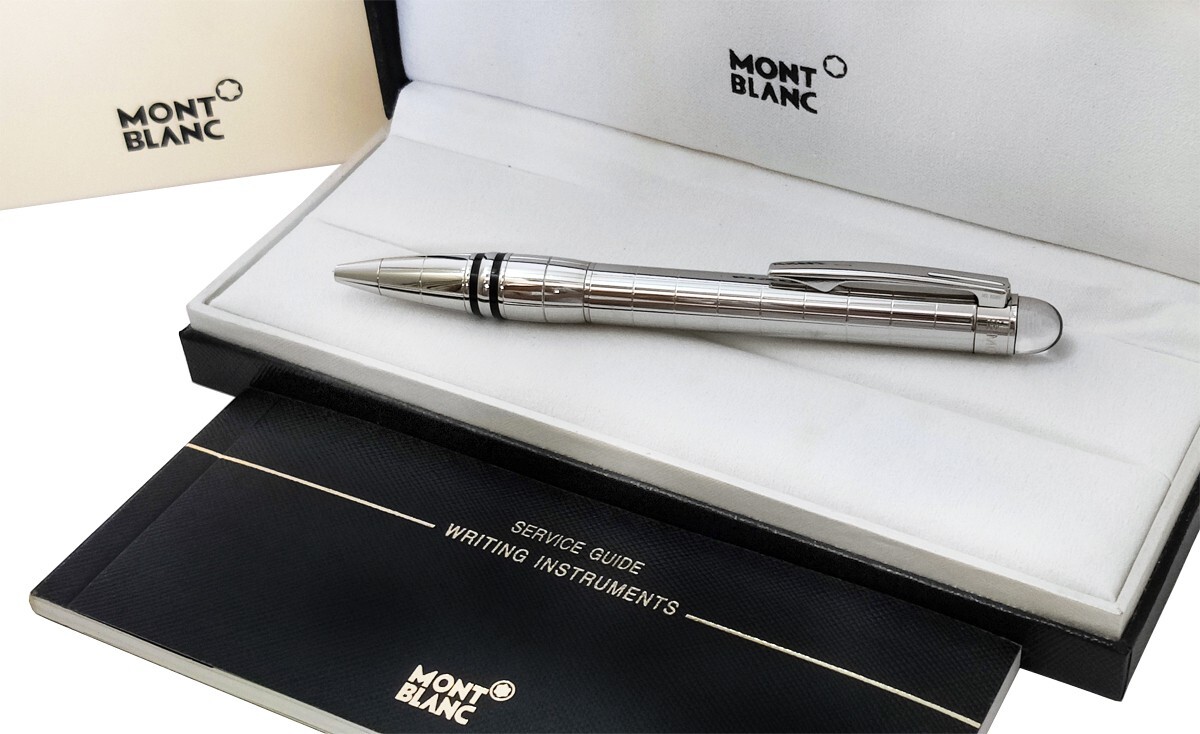 Refurbished# Montblanc Starwalker Stainless Steel Ballpoint Pen