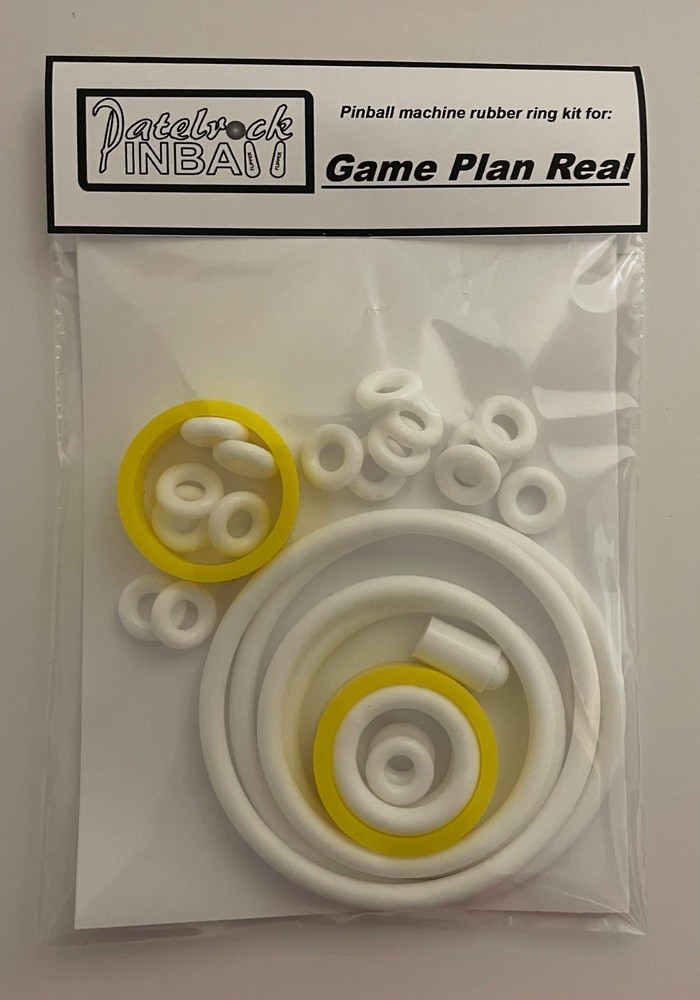 1978 Game Plan Real Pinball Machine Rubber Ring Kit