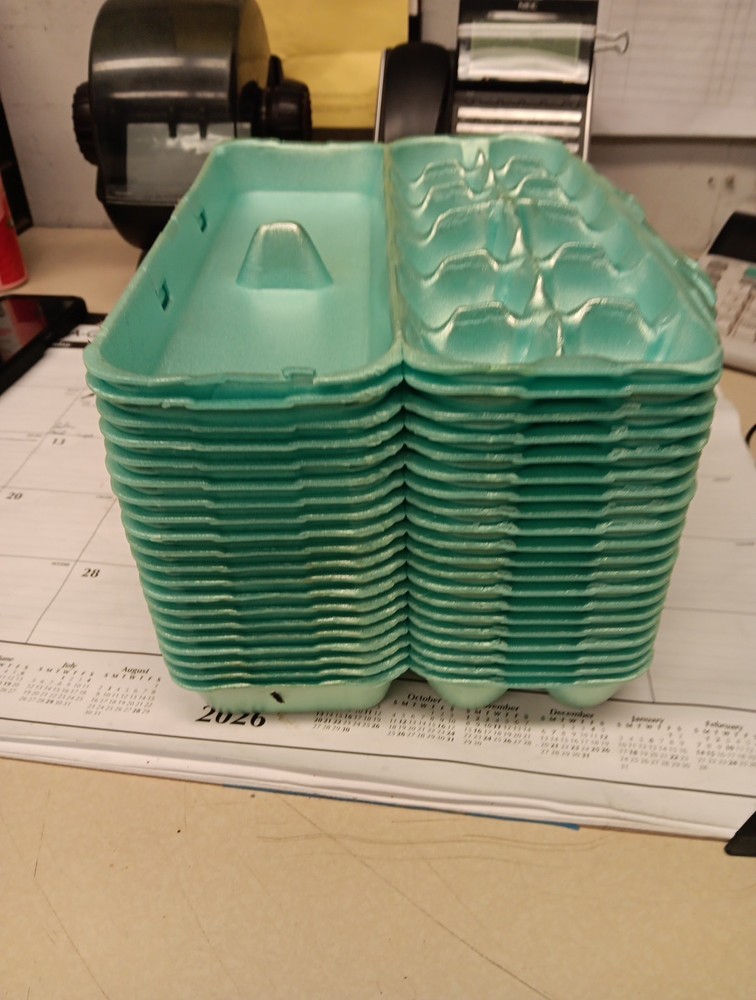 Styrofoam Bulk Egg Cartons (50 pack)