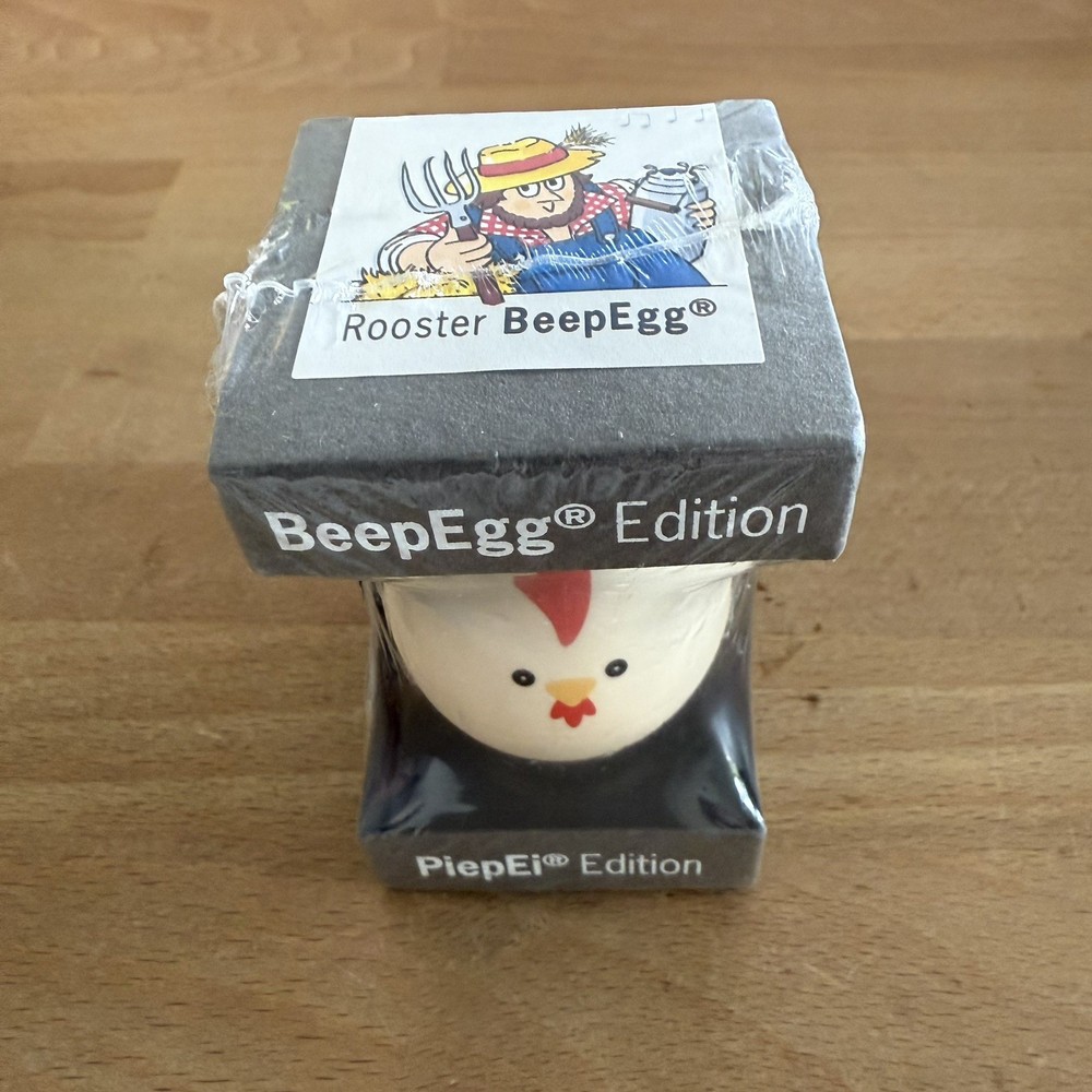 BrainStream BeepEgg Musical Singing Floating Egg Timer Chicken Rooster PiepEi