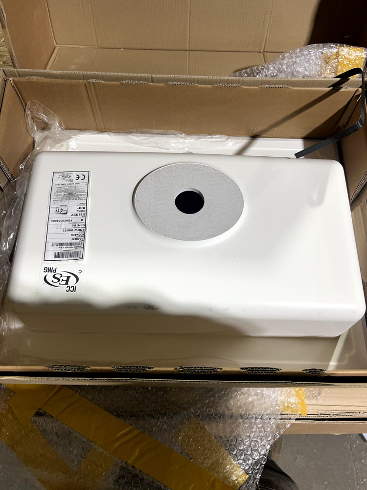 James Martin Vanities SWB-S23.6 23.6" Solid Surface Vanity Top - White