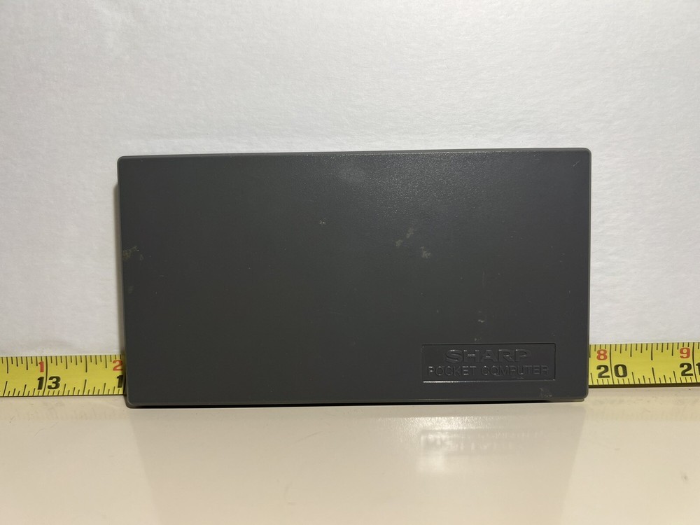 Sharp Pocket Computer PC-1270 w/ RAM Card, Untested