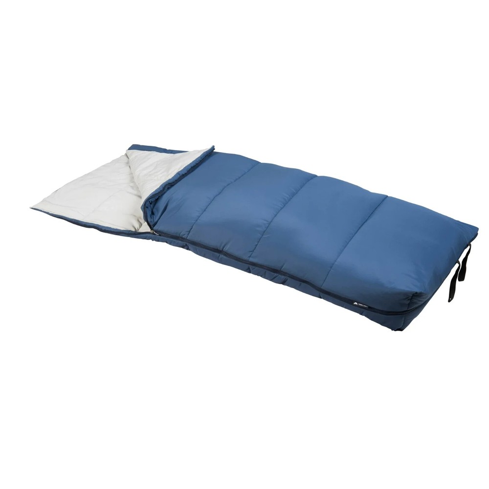 Ozark Trail 50-Degree Rectangular Single Sleeping Bag Convert Airbed Cover Queen