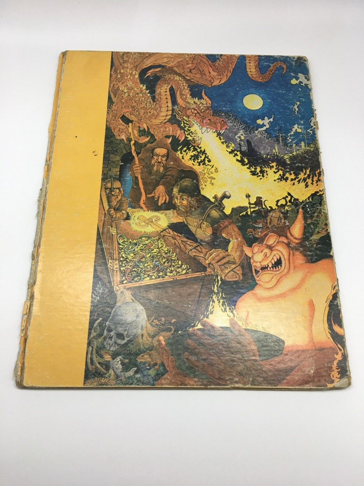 Advanced Dungeons & Dragons - Dungeon Masters Screen Quad-fold (#9024, 1979)