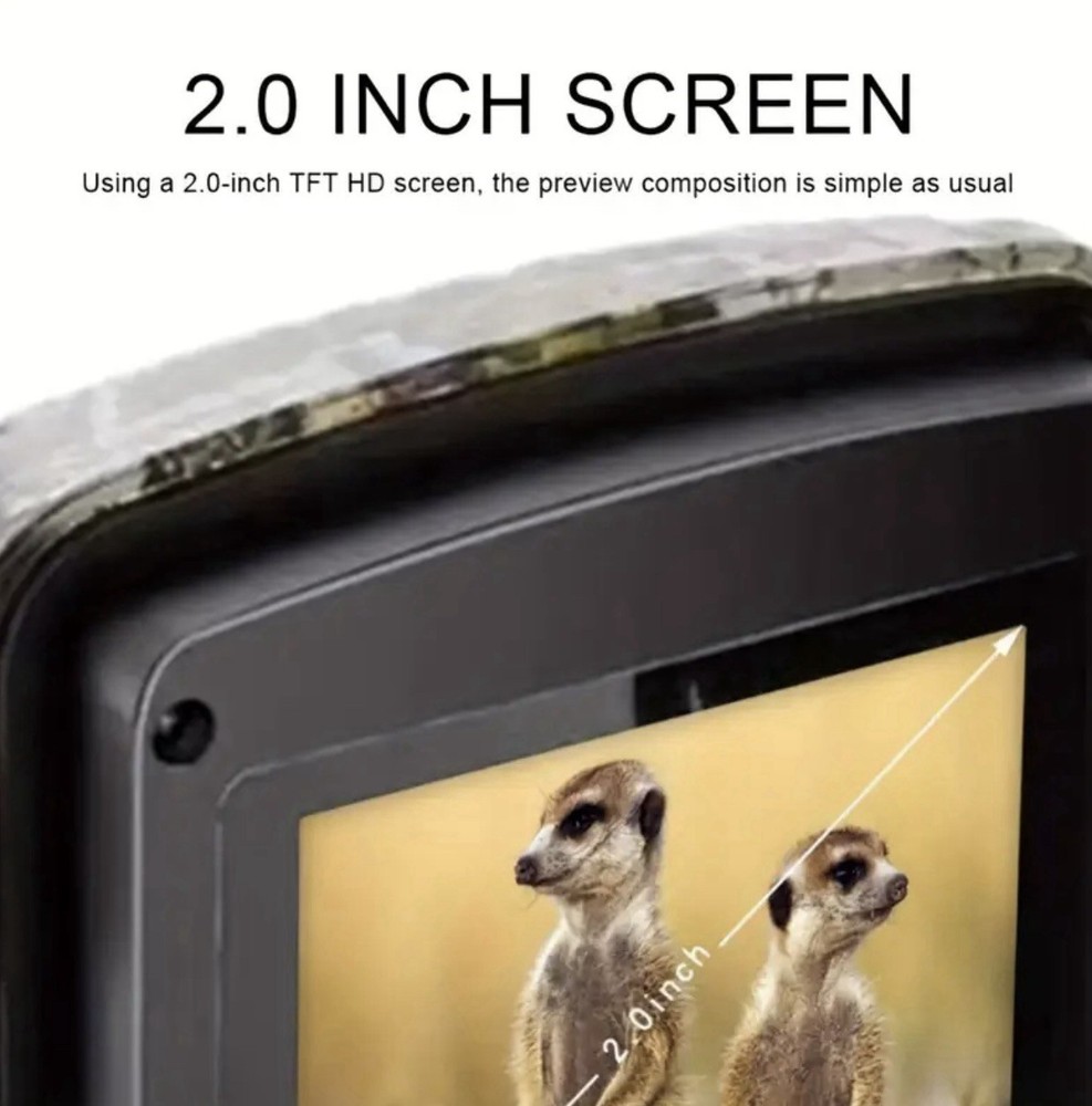Trail Camera with Night Vision Motion Sensor Hunting Game Camera