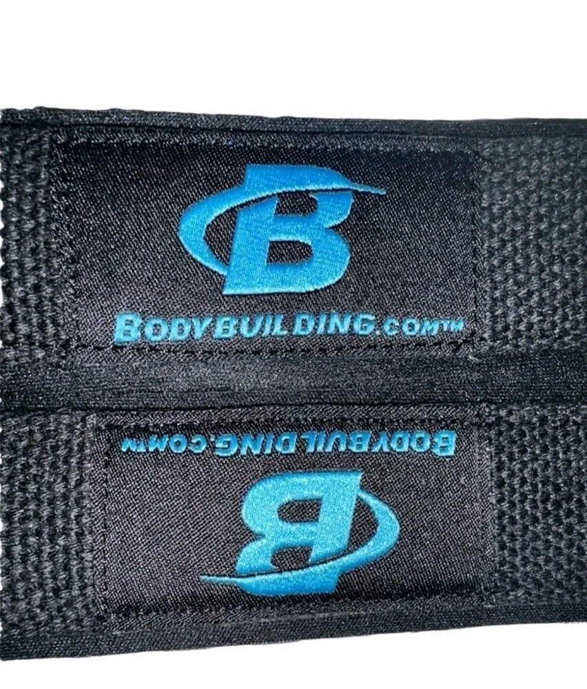 Bodybuilding.com Padded Lifting Straps in Packaging NEW Grip Control