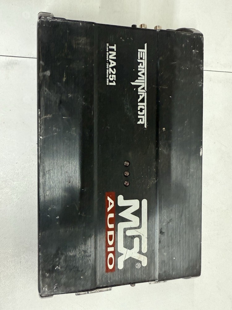 MTX Audio TNA251 Terminator Amplifier 250 Mono Rms UNTESTED