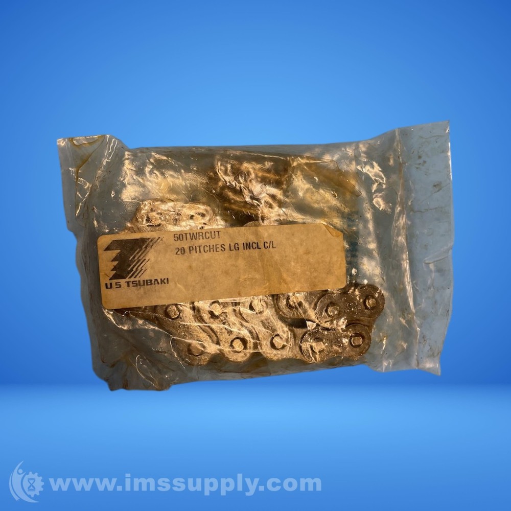 Tsubaki 50TWRCUT Roller Chain FNIP