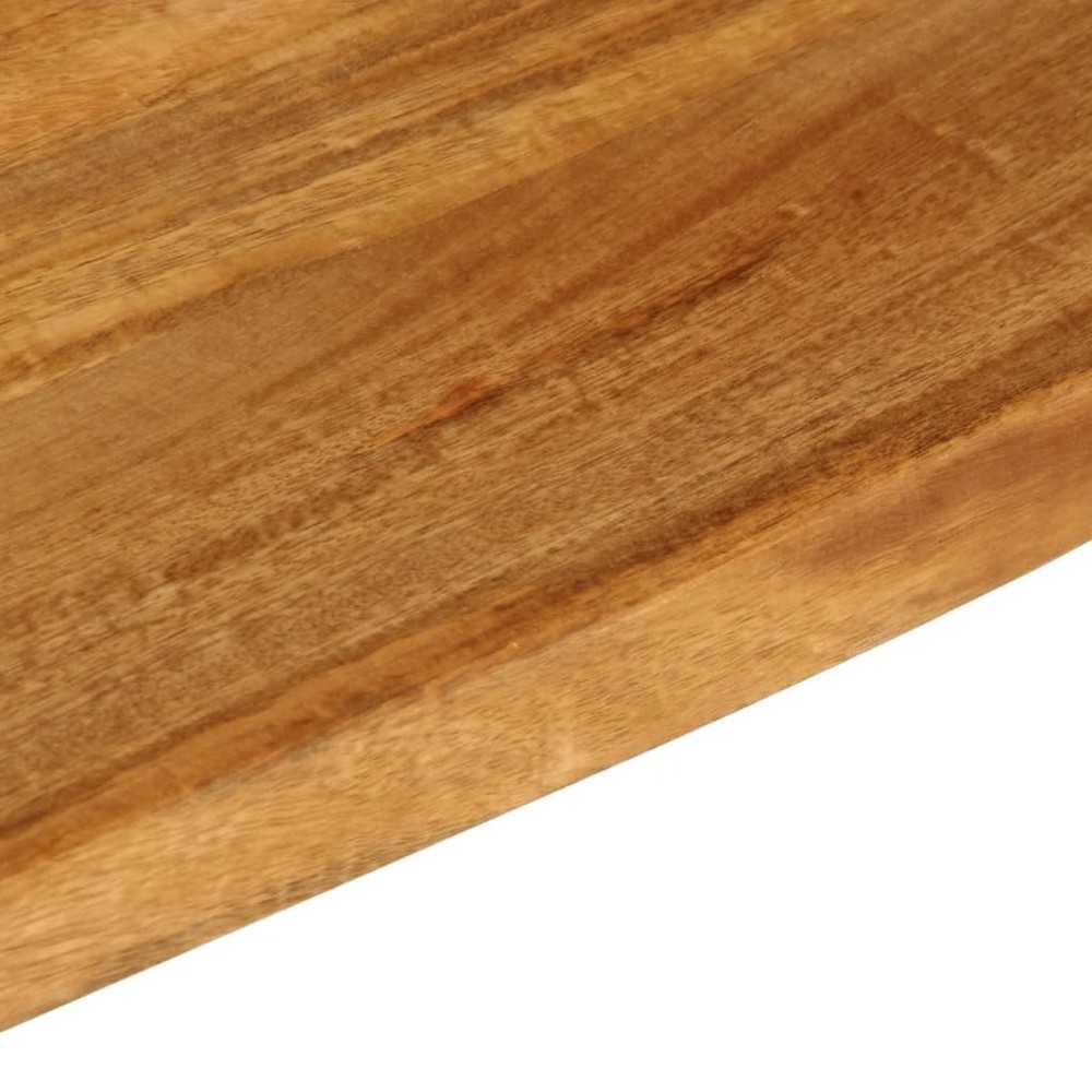 Table Top Oak finish Solid mango wood Extra Long Durable