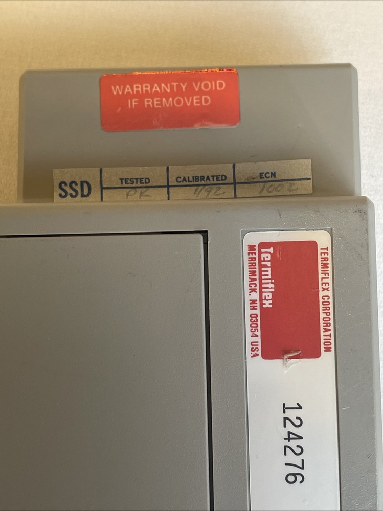 R176609 LeCroy 9100/CP Termiflex Arbitrary Function Generator Keypad