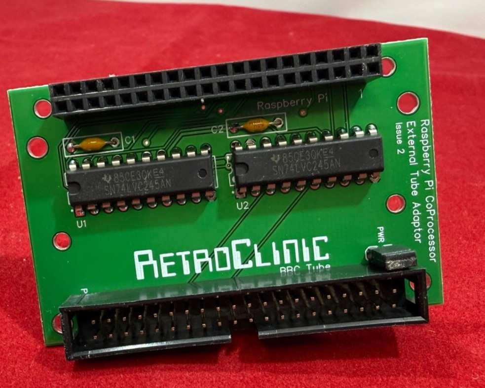 Raspberry Pi Co-Processor external Tube Adapter