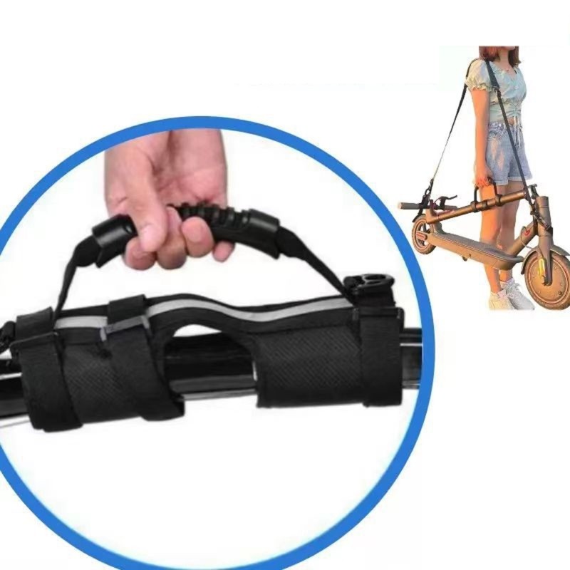 Universal Bike Transport Handle Shoulder Harnesses Easyly Install Foldable
