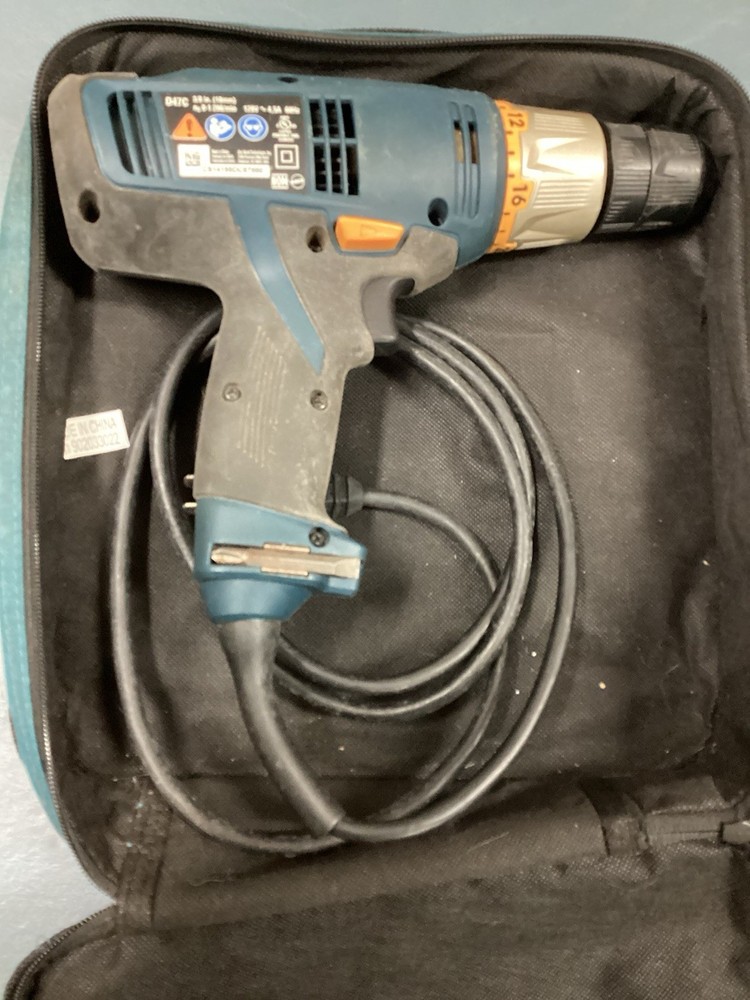 Ryobi D47C 3/8 in. Corded Drill with Soft- Case - Tested