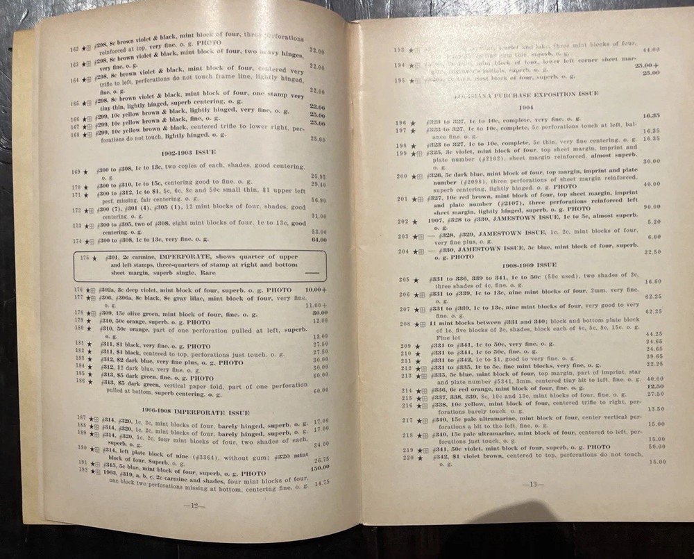 Stamp Collection Colonel E. H. R Green Edson J. FIFIELD 1944 US Possessions