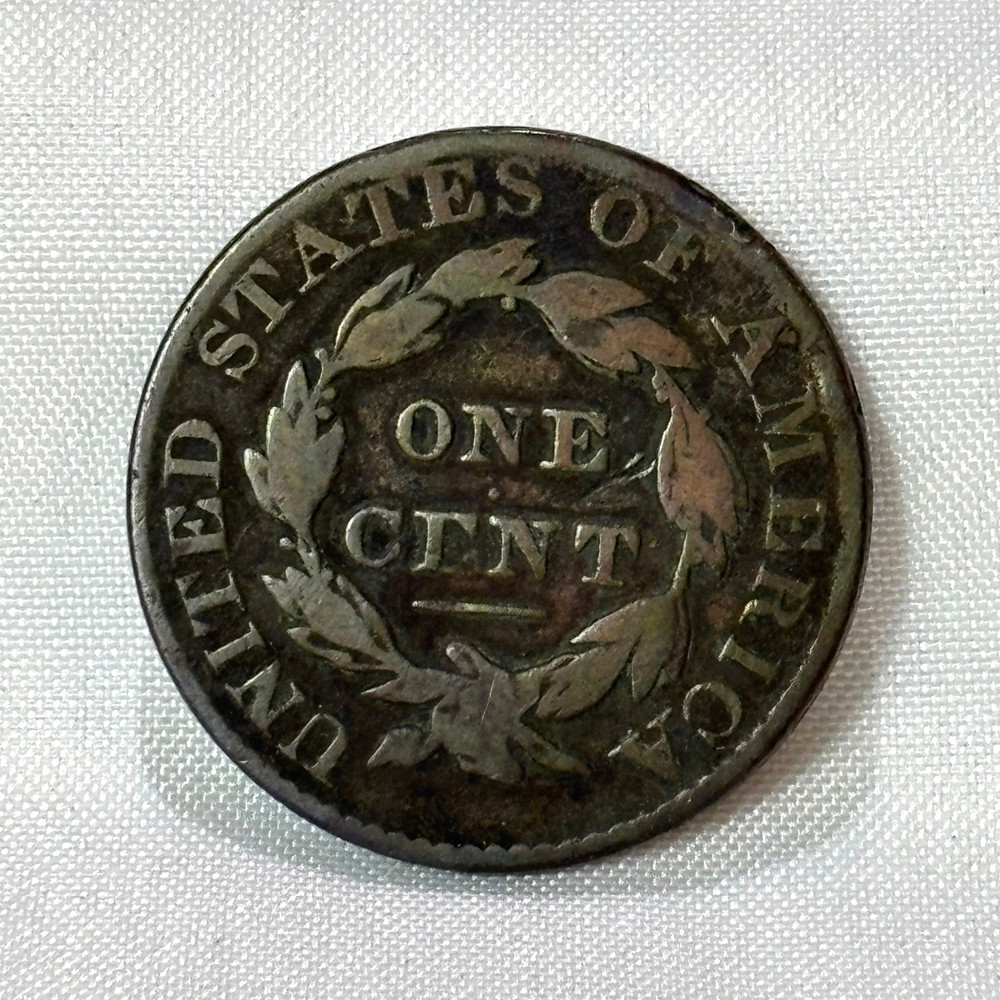 1828 Large Cent Coronet Head
