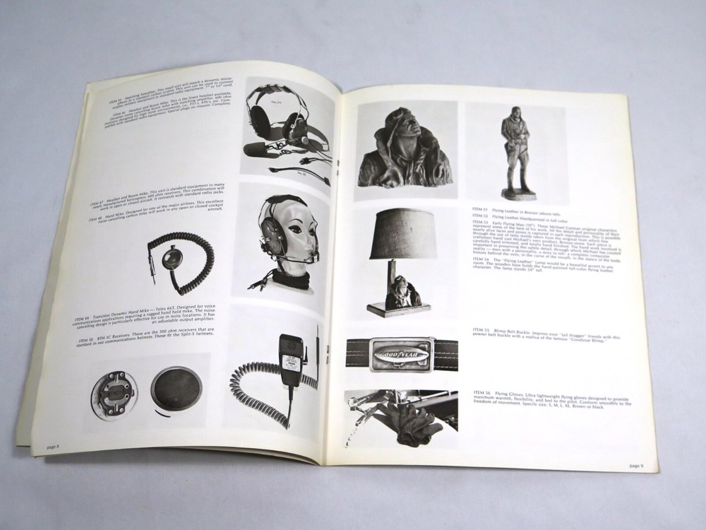 vintage Split-S Aviation Aeronautical Paraphernalia Catalog