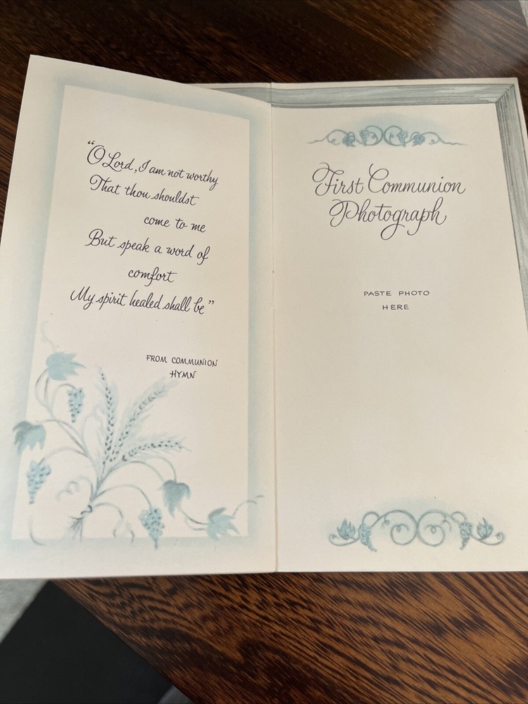 Vintage Communion Keepsake