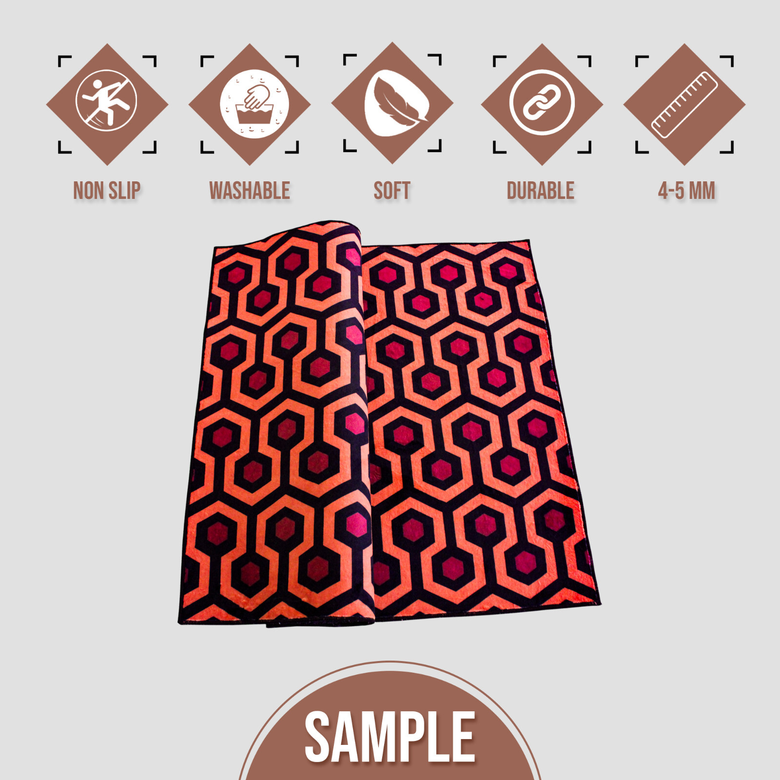 The shining Rug, Overlook Hotel Rug