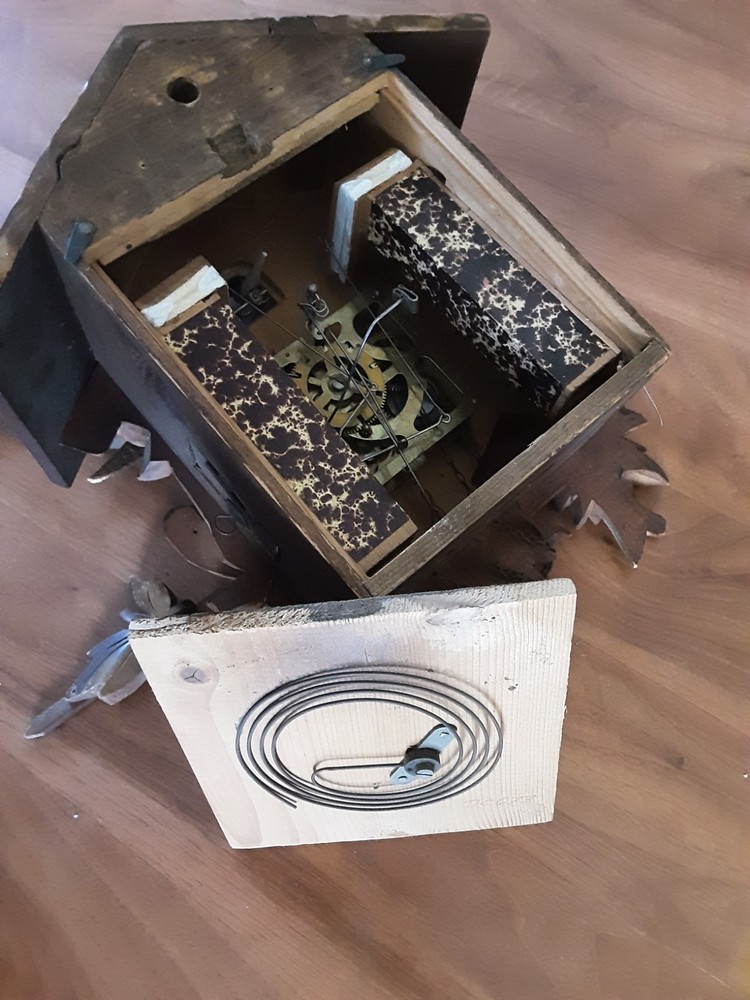 German Black Forest Vintage Cuckoo Clock