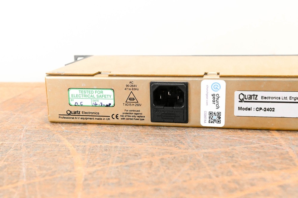 Evertz Quartz CP-2402 1RU 29-Button Remote Control Panel CG007AA