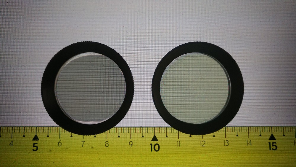 Polarizer for microscope set of 2 pcs