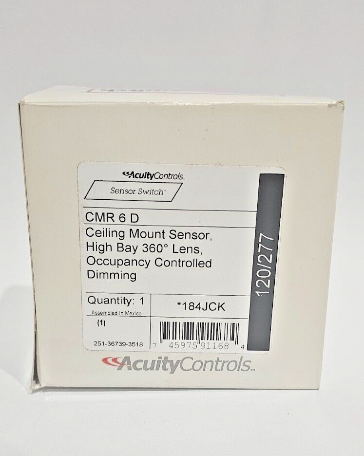 Acuity Control CMR 6 D Sensor Switch High Bay 360 NEW